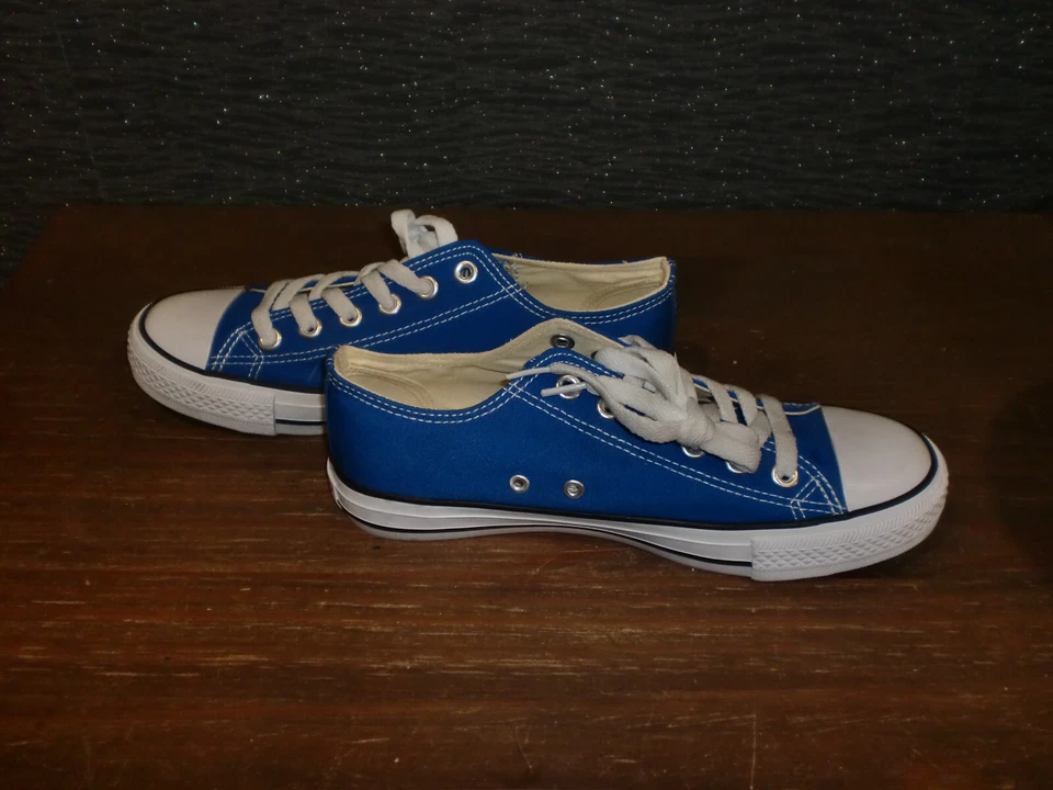 LUCKY Z - Damen Sneaker Turnschuhe  in Gr.: 39 - Blau/Weiß - TOP Zustand - Bild 3 von 4