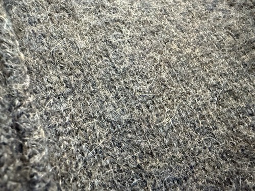 Peruvian Connection Pullover Sweater Grey Alpaca Mock Neck Womens Size Small - Picture 3 of 9
