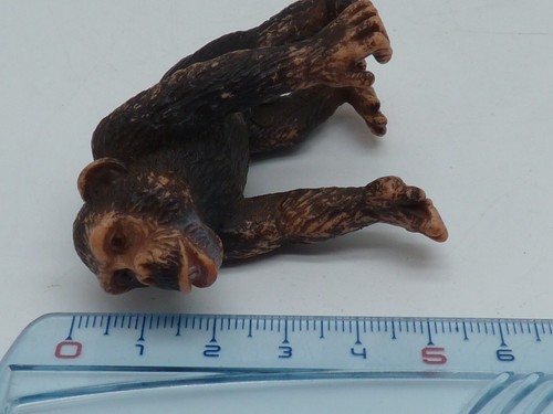 ANCIENNE FIGURINE PVC PLASTIQUE SINGE - Picture 2 of 6
