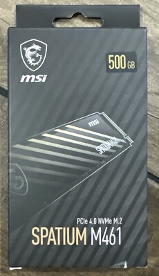 SPATIUM M461 PCIe 4.0 NVMe M.2 500GB