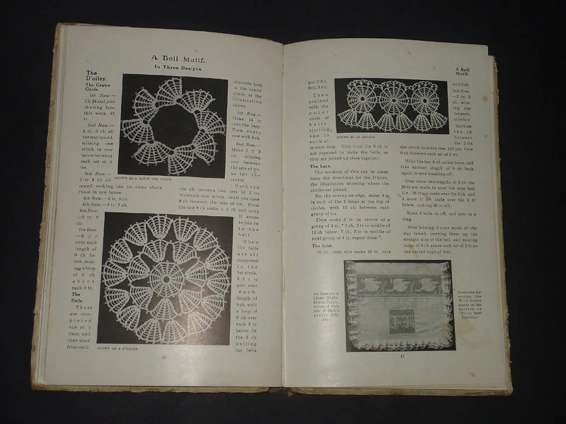 THE CRAFT OF THE CROCHET HOOK: Linen / Needlework / Hobbies / Crafts / 1940s - Image 3 of 4