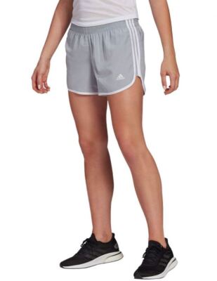 Adidas Damen Silber Marathon 20 Shorts UVP £25
