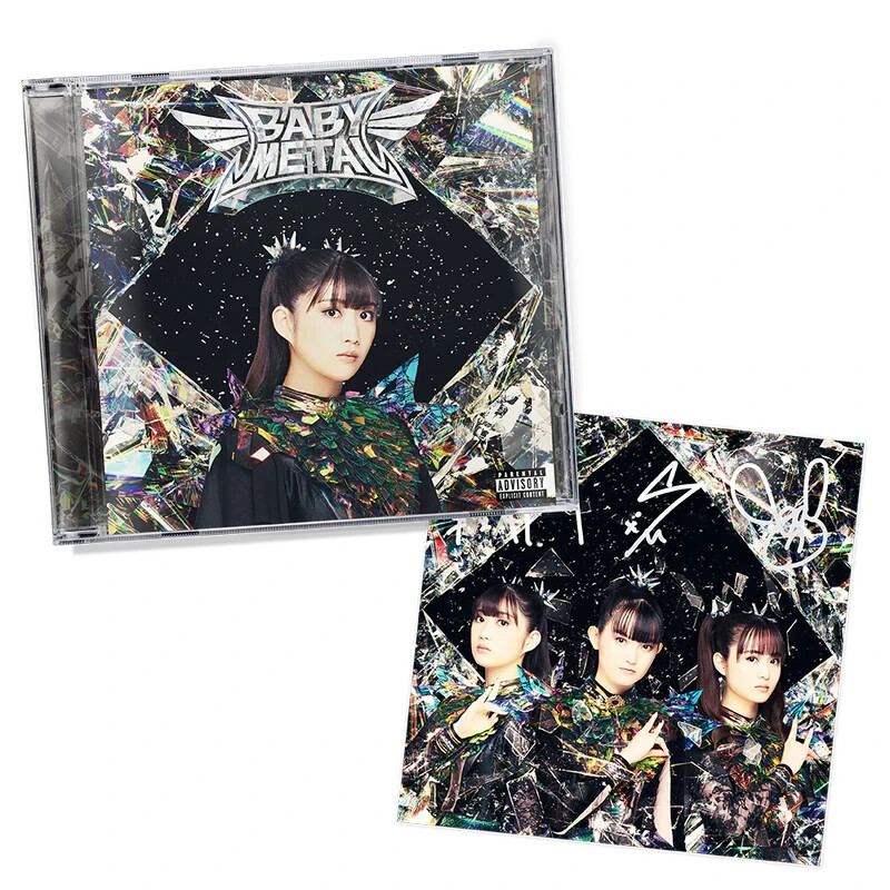 BABYL L FORTH サイン入り AUTOGRAPHED SIGNED Babymetal Metal Forth Momo Nakamoto Metal