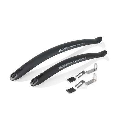 XLC Mudguard Set MG-C17 VR&HR Schwarz Fahrrad Schutzblech Vorne Hinten Rad Bike