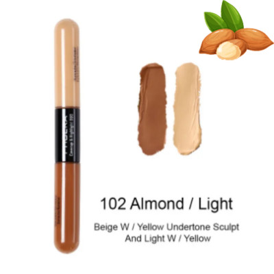 Double Heads Suitable Any Skin Type Natural Color Brightening Liquid Con