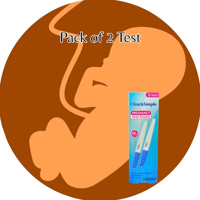 Test De Grossesse Précoce à Bâtonnet - Fiable à Plus De 99% - Fabriqué En Chine - Neuf Sous Blister