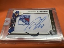 Rare Marion Gaborik  2012-13 Panini Limited Hockey Monikers Patch AUTO /10