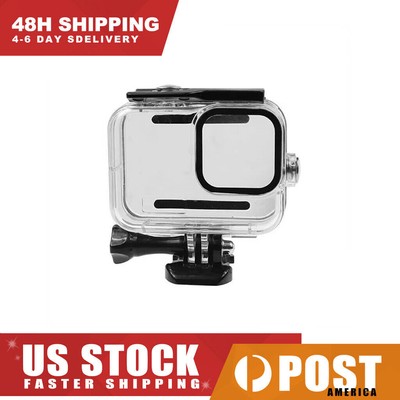 Waterproof Case Diving Housing Cover Protective Shell For Go Pro Hero 9 US Stock