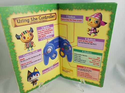 MANUAL - ANIMAL CROSSING Gamecube 'Replacement' Instruction Booklet MUST READ - Picture 6 of 7
