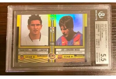 Carte Rookie Lionel Messi Panini Liga Este 2004-05 - Notée BGS 9.5, Presque Vierge, Italie