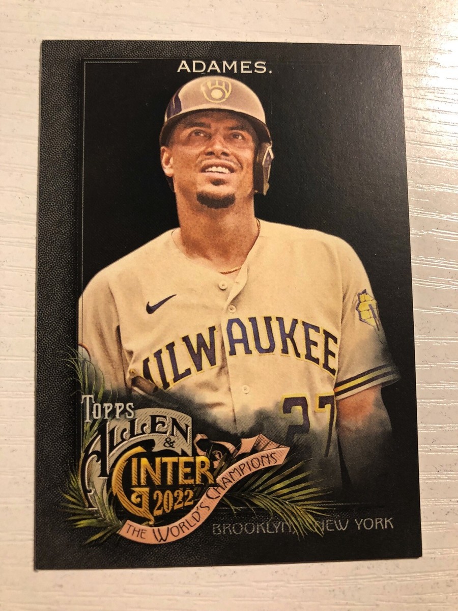 yu　1109 2022 Topps Allen & Ginter X Willy Adames Milwaukee Brewers