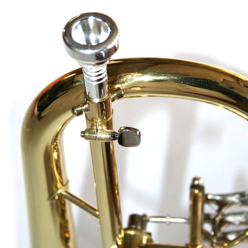 Karl Glaser Bb Flügelhorn mit Zylinder Drehventilen Koffer und