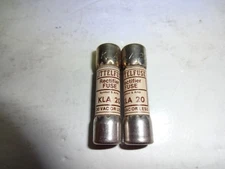 Lot of 2 Littelfuse Rectifier Fuse KLA 20 KLA-20 KLA20