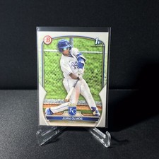Juan Olmos 2023 Bowman 1st Bowman Paper Prospect #BP-136 Royals Baseball
