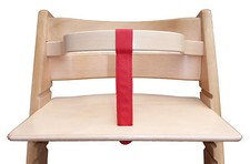 Öko ECHT Lederriemen kompatibel zu Stokke Tripp Trapp Schrittgurt Riemen Bügel. 