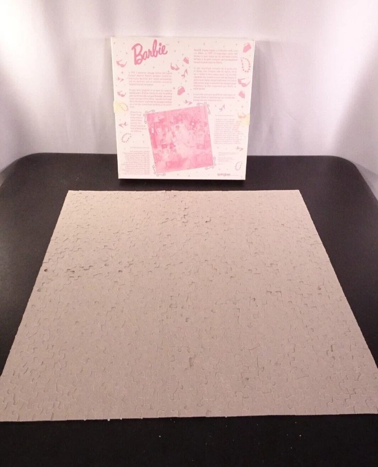 Rompecabezas Springbok 1996 "Barbie's Dream Bridal Fashion Show" 500 piezas PZL2486 Foto 4 de 4