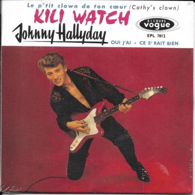CD KARTON (CARDSLEEVE) 4T JOHNNY HALLYDAY KILI WATCH EPL 7812 NEU VERSIEGELT