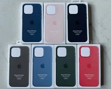 Genuine Apple iPhone 15 PRO MAX (6.7") Silicone Case w/Magsafe