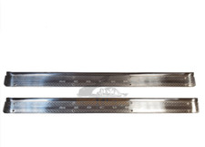 Door Sill Scuff Plates - Pair- 1952-1954 Mercury 2-door