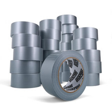 Bulk Silver Duct Tape - 24 Roll Multi Pack - 30 Yards X 2 Inch - Duct Tape Heavy