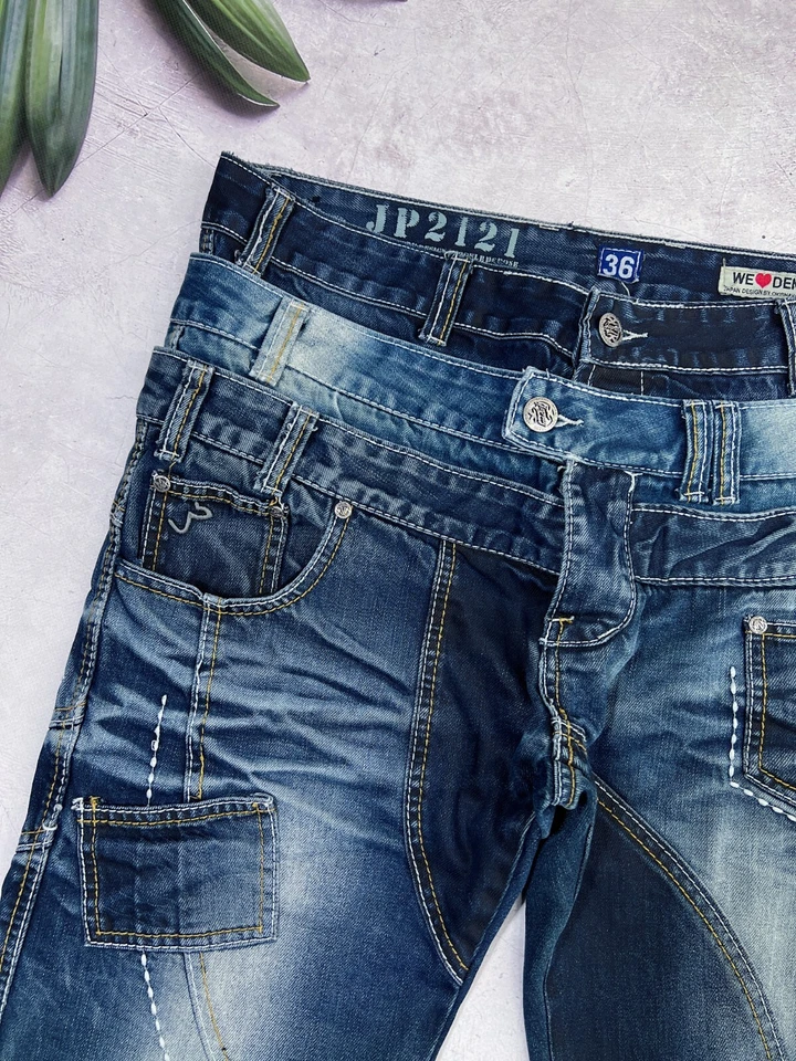 Pantalones de mezclilla japoneses Japrag de Okishana Samoko talla 36 x 36 Foto 3 de 4