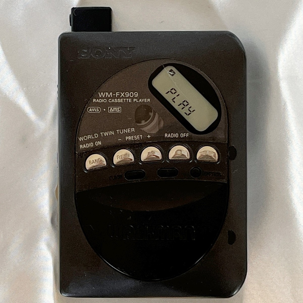 【極美DE修復品】SONY Cassette WALKMAN WM-FX909 Sony WM-FX909 Repair Cassette Player Walkman - YouTube