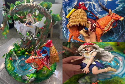 OPM Studios Princess Mononoke Hime Resin Model  Statue In Stock Led Hot