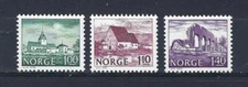 Norway 1978 Sc# 715-17 set Austrat Manor & Church Ruins MNH