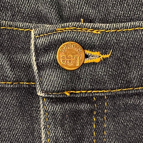 Vintage Lee Riders Jeans 90s Usa Distressed Baggy Size 34x32 - Picture 8 of 11