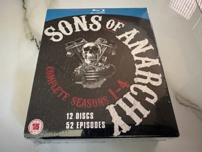 Sons of Anarchy: Seasons 1-4 (Blu-ray) *Brand New Sealed  
