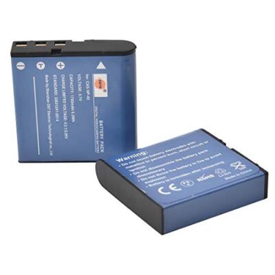 Set Di 2 Batterie Sostitutive NP-40 Per Casio Exilim – 1700mAh Li-ion Con Protezioni Multiple