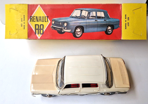 NIB Renault R8 Original Box Joustra Antique Toy Sheet Metal & Plastic - Picture 6 of 7