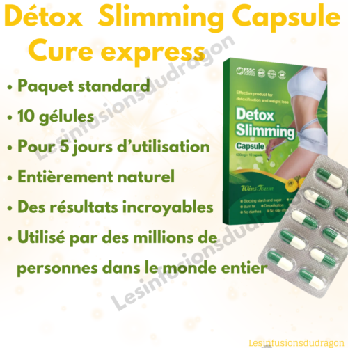 Detox Slimming capsule, appetite suppressant, weight loss, slimming EXPRESS 5 d - Picture 7 of 9