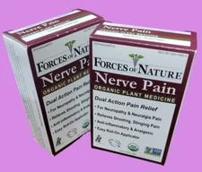 2 PACK, Forces of Nature Nerve Pain RollerBall Applicator  .14 oz / 4ml (2 pack)