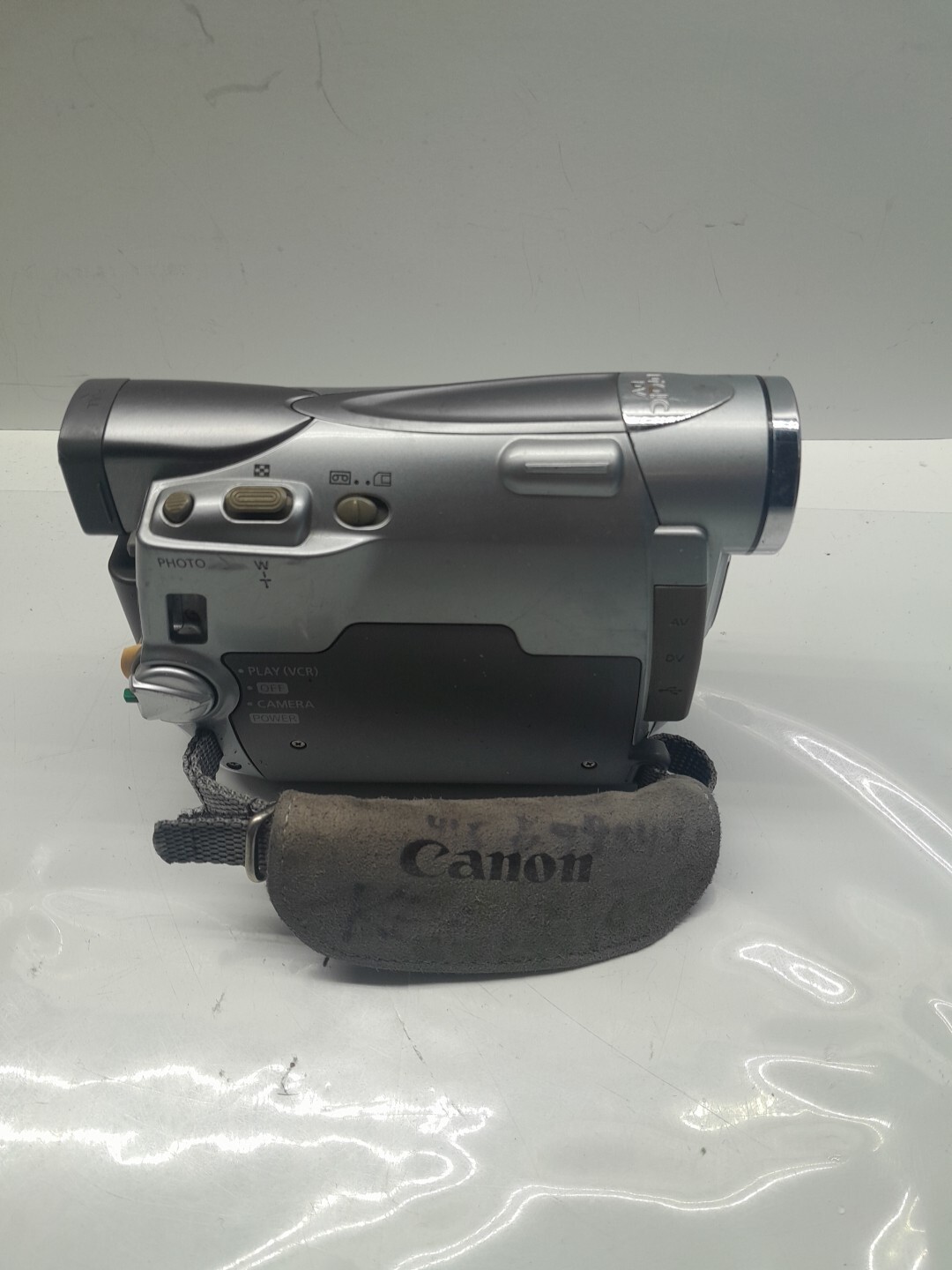 Canon ZR200 Mini DV Camcorder Silver Read Description eBay