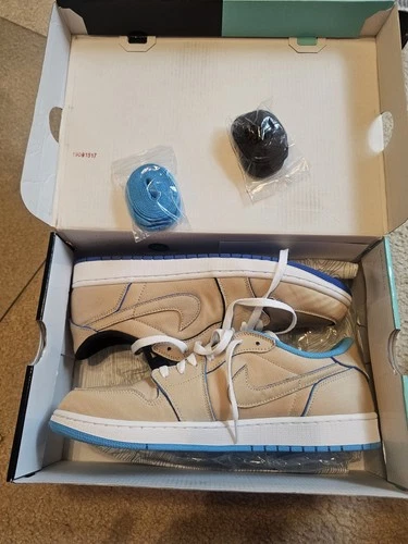 CJ7891-200 Nike Air Jordan Retro 1 Low SB QS Lance Mountain Desert Ore Size 12
