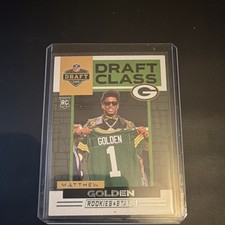 Panini 2025 Rookies & Stars Matthew Golden #5 Rookie Football Card