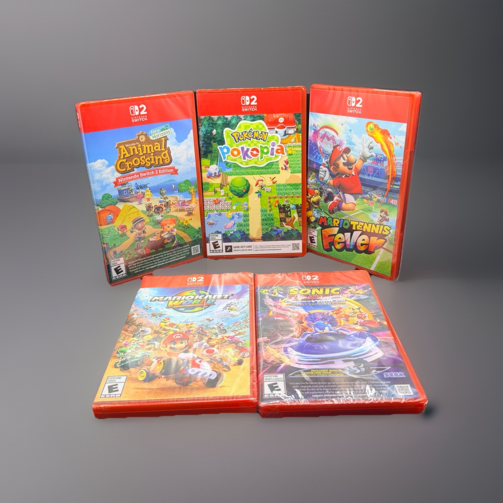 Mario Tennis Sonic  Kart Pokémon Pokopia Animal Crossing Switch 2 | Game Lot New
