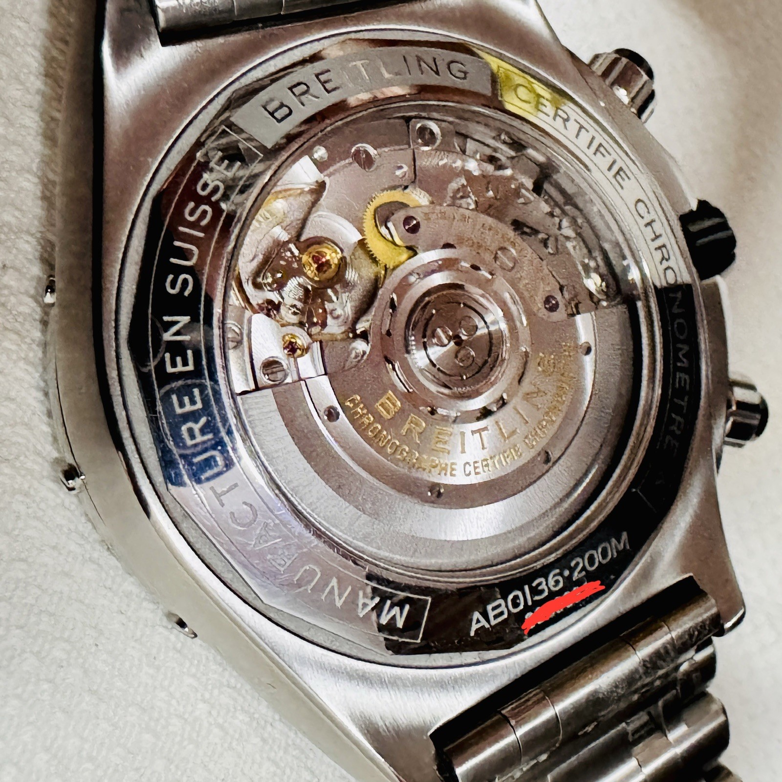 Breitling Super Chronomat B01 44mm Watch AB0136 image 6