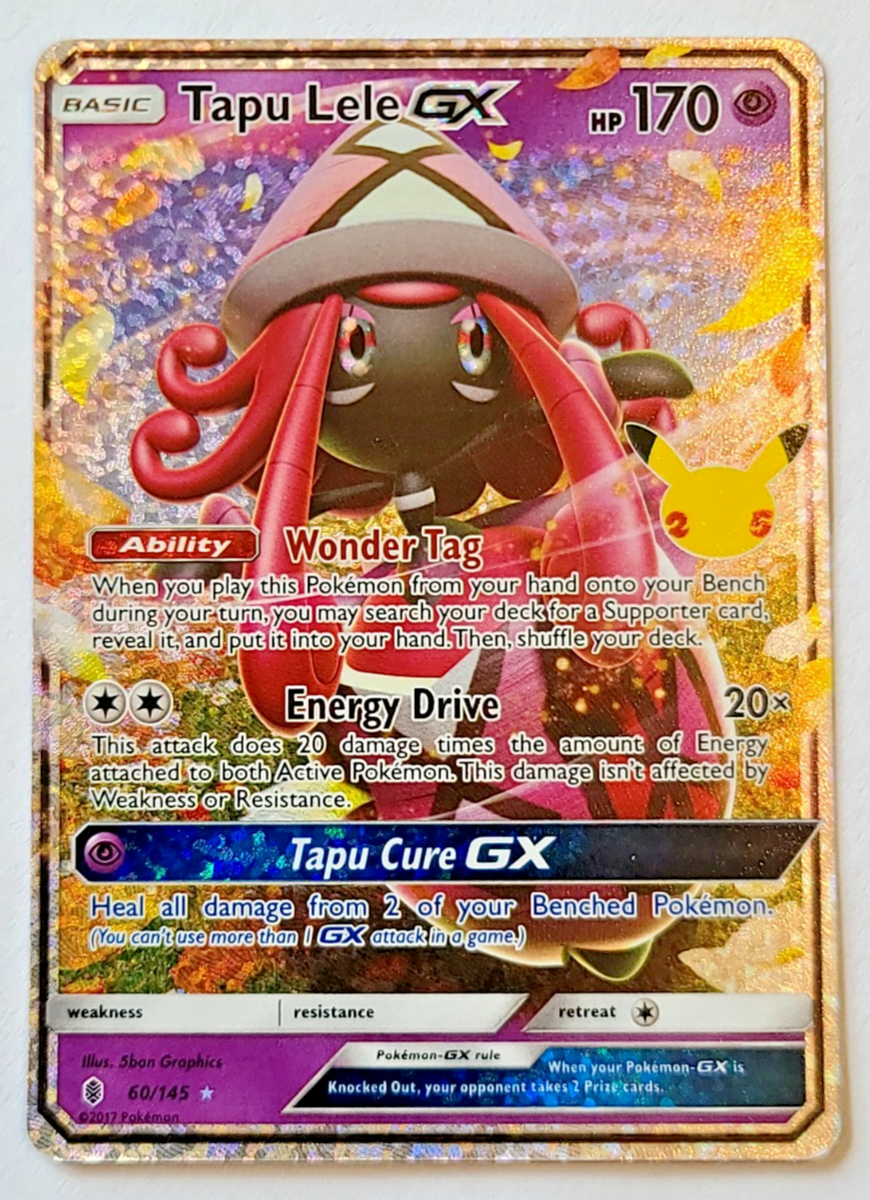 tapu lele pokemon card price eBay Auction Item 156552988021 Tcg Cards 2021 Celebrations Classic Collection Age Group Tapu Lele-GX & Tapu Fini-GX