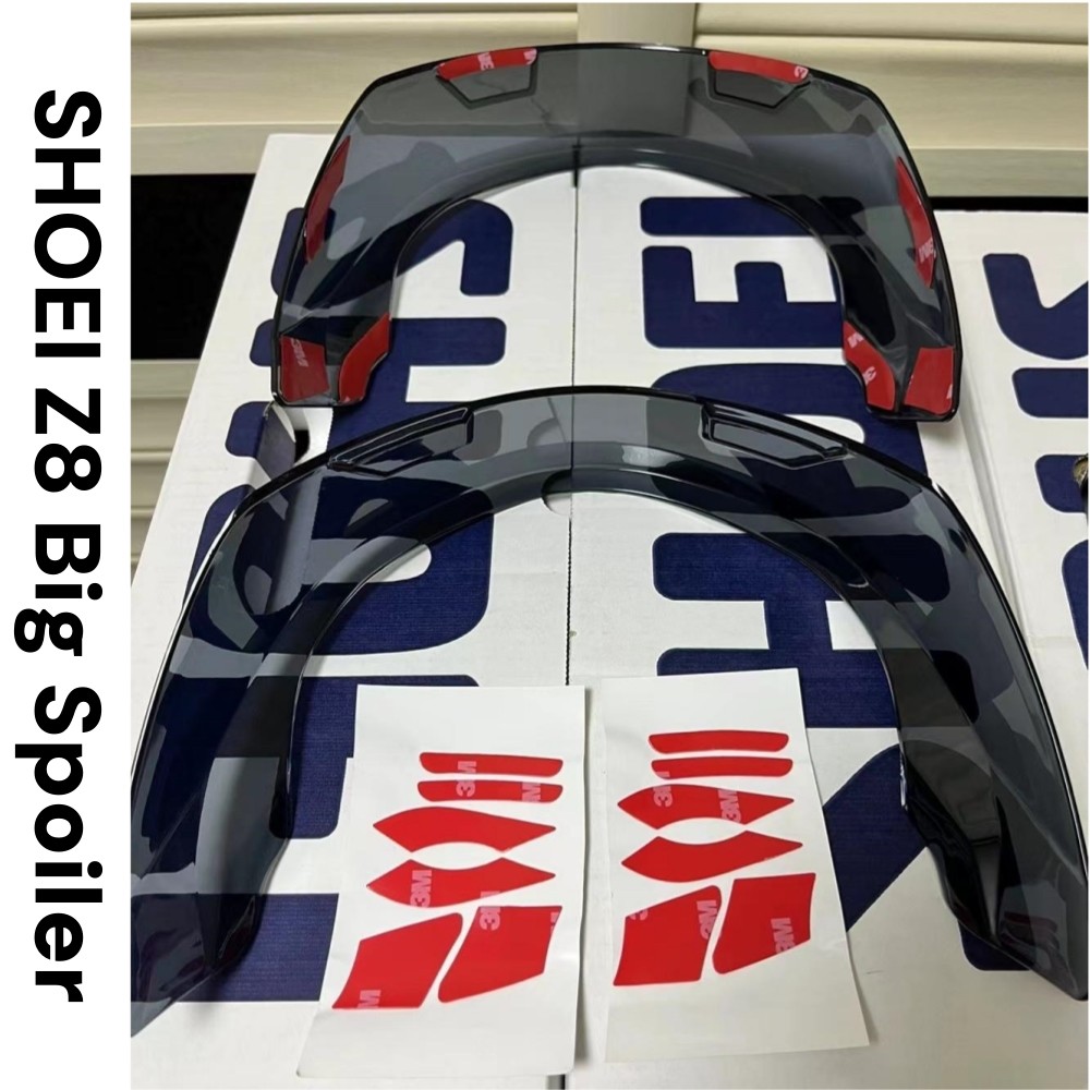 Motorcycle Helmet Big Spoiler For Z8 Motorbike Rear Spoiler For