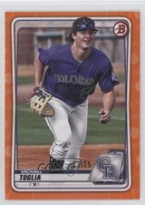 2020 Bowman Draft Orange Border 23/25 Michael Toglia #BD-175 13c1