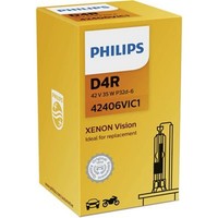 Philips Xenon Vision D4R (Gasentladungslampe) GlÜHlampe 42V 35W | 42406VIC1