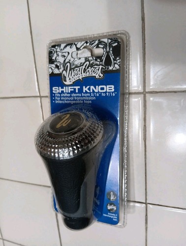 West Coast Customs Shift Knob - Fits: 5/16" to 9/16" - For Manual Transmission