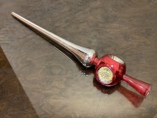 Vintage Soviet Union Rare XMAS Decor CHRISTMAS Glass Ornament USSR, 25/39