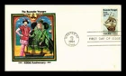 US COVER ROANOKE VOYAGES 400TH ANNIVERSARY FDC PANDA CACHET INSERT