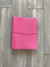 Filofax Domino Patent Organizer planner hot pink barely used