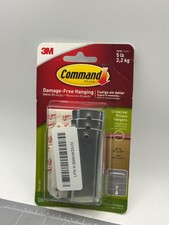 3M Command Picture Hanging Hangers Metal 5 lb Holds Up to 11 x 17 17047-3ES 1.18 per strip