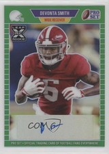 2021 Leaf Pro Set Metal 1989 Green Rainbow 15/25 DeVonta Smith #PA-DS2 Auto 7jz