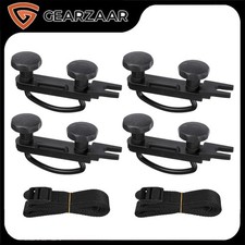 4X Stainless Steel Universal Roof Box U-Bolt Clamps Car Van Mounting Fitting Van